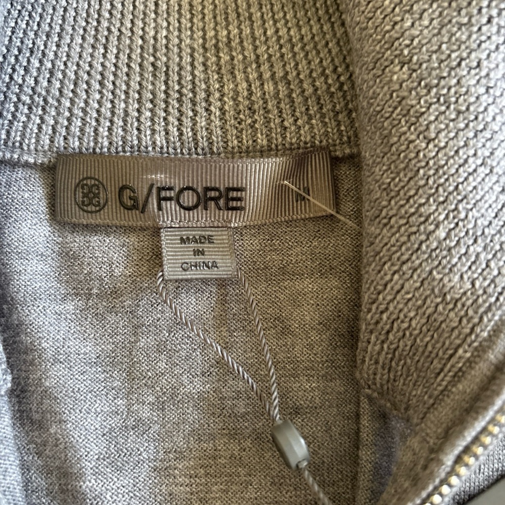 G/Fore G4 Golf Womens Sweater Dress  M Gray Wool NWT MSRP $295 - Picture 11 of 12
